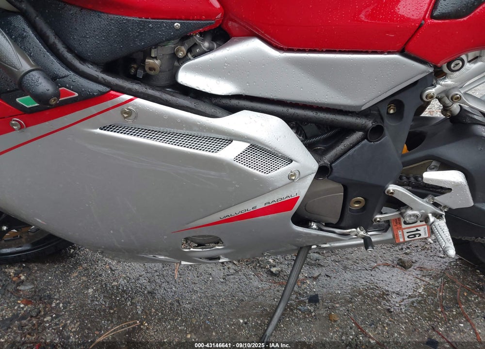 2007 M. V. AGUSTA F5 VIN: ZCGAKFGM17V200512