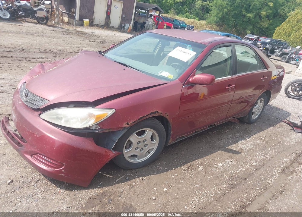2002 TOYOTA CAMRY LE V6 VIN: 4T1BF32K52U015947