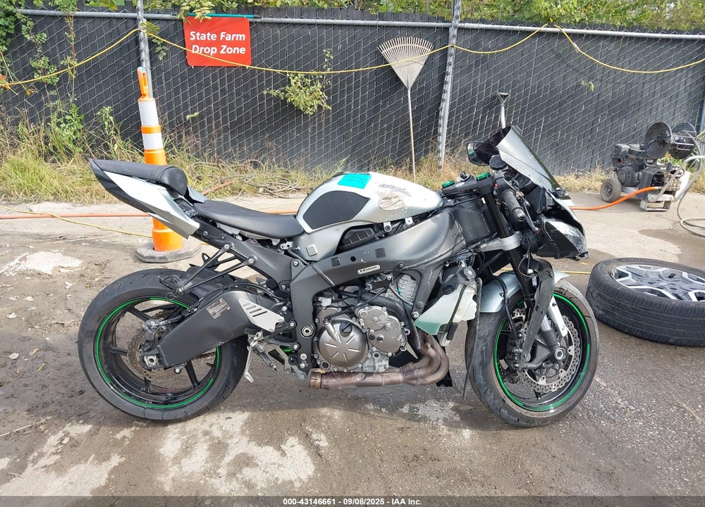 2018 KAWASAKI ZX636 E VIN: JKBZXJE15JA027495