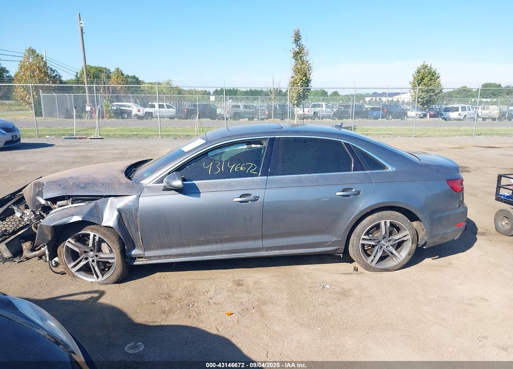 2018 AUDI A4 VIN: WAUENAF40JA083798