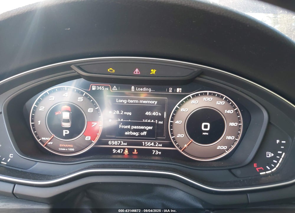 2018 AUDI A4 VIN: WAUENAF40JA083798
