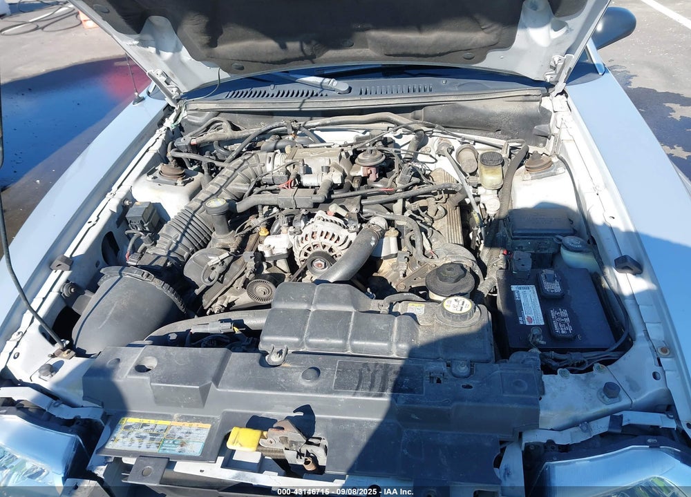 2001 FORD MUSTANG GT VIN: 1FAFP45X71F174560