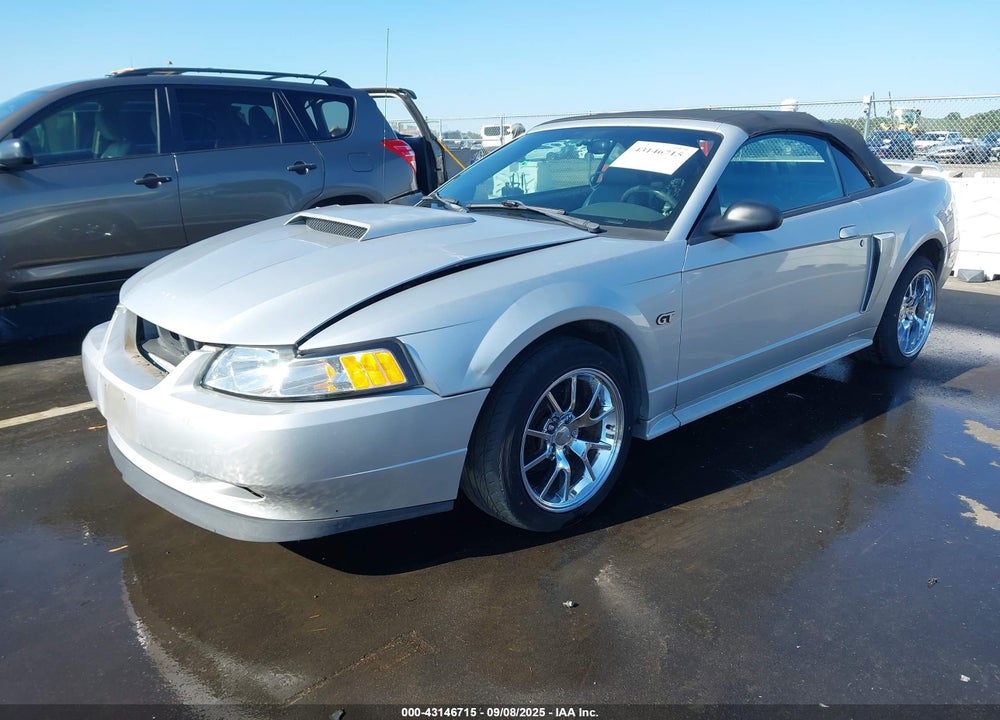 2001 FORD MUSTANG GT VIN: 1FAFP45X71F174560