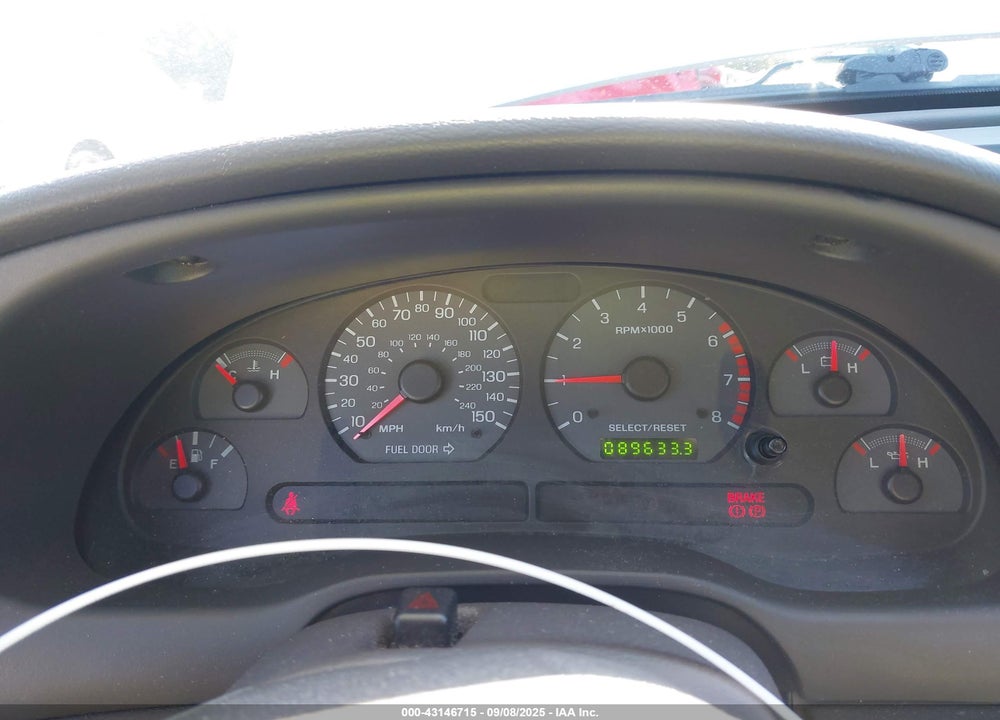 2001 FORD MUSTANG GT VIN: 1FAFP45X71F174560
