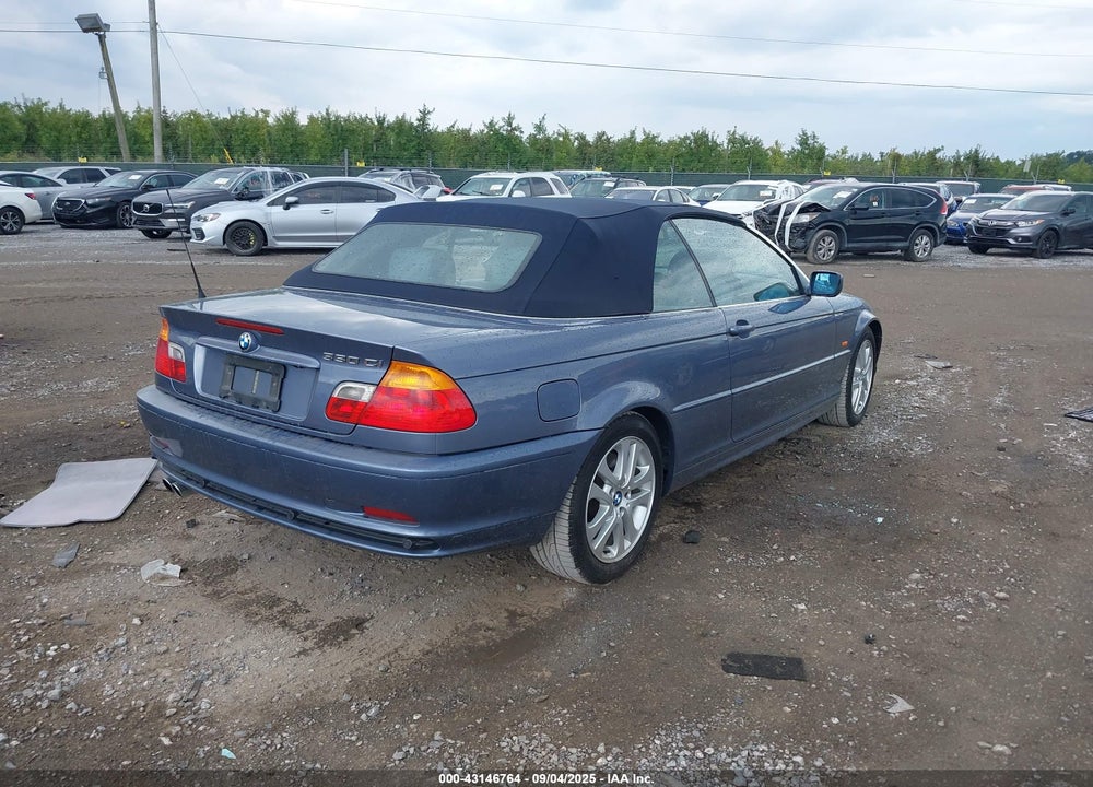 2003 BMW 330CI VIN: WBABS53423JU99409