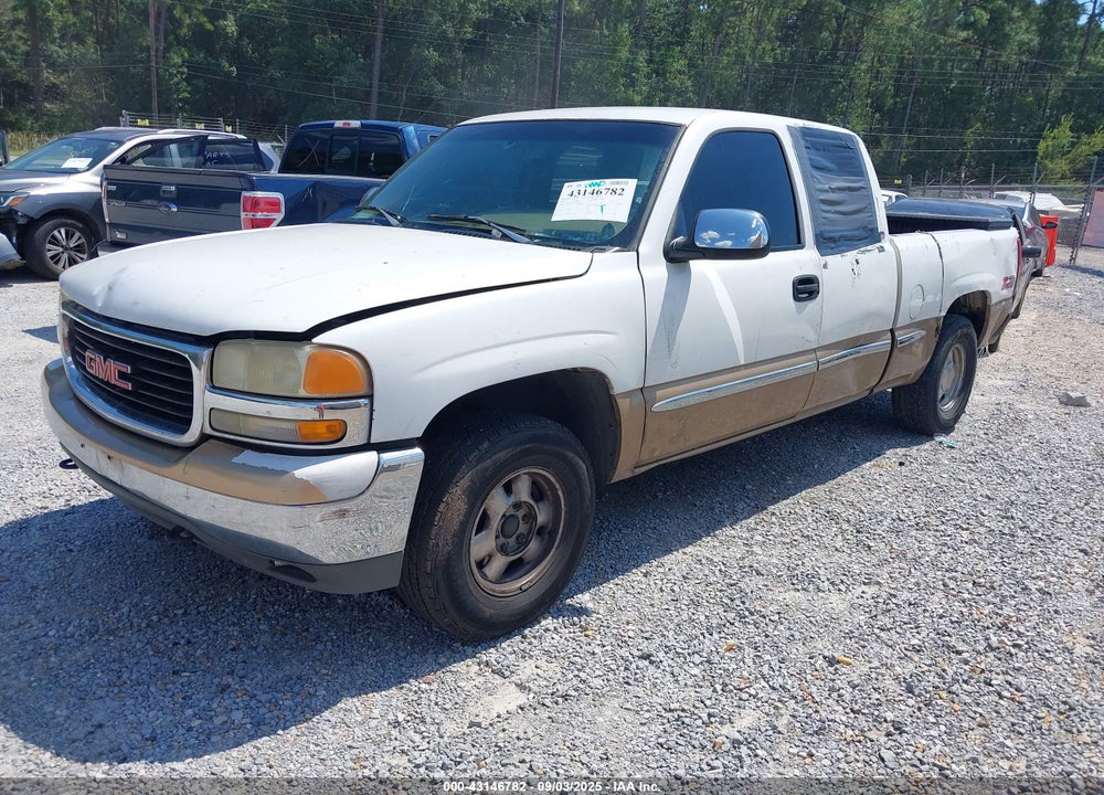 1999 GMC SIERRA 1500 SLE VIN: 1GTEK19T2XZ508222