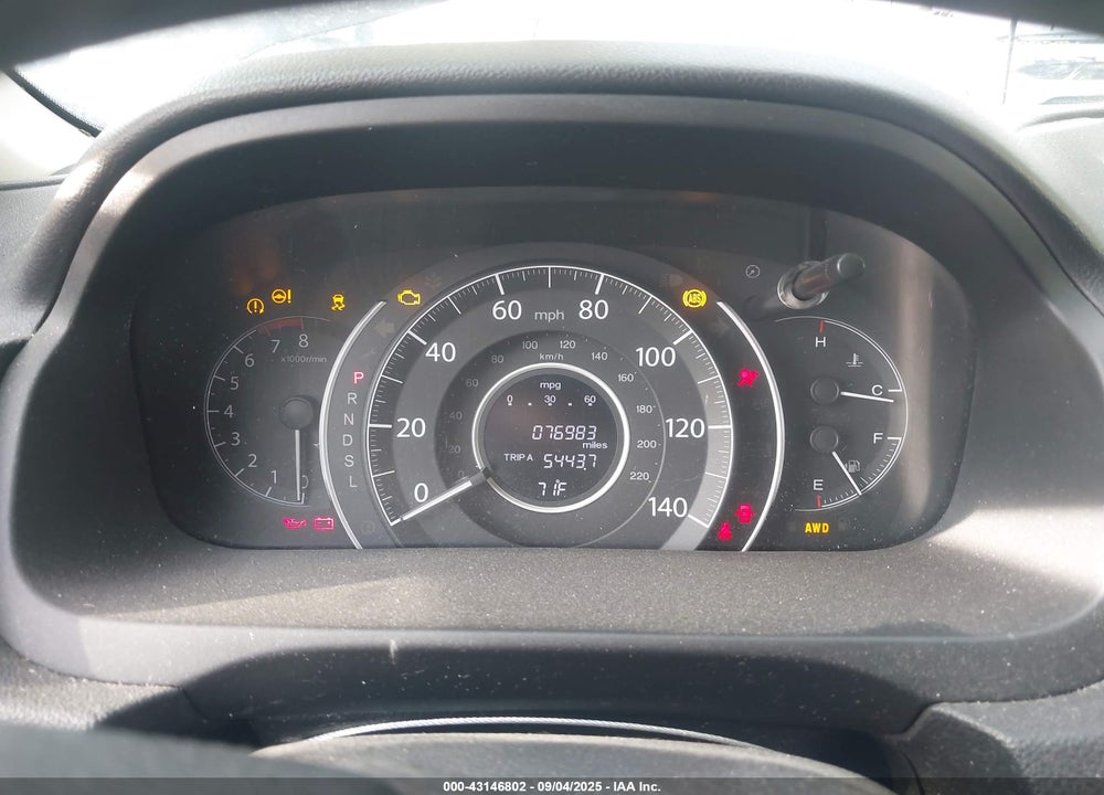2016 HONDA CR-V VIN: 2HKRM4H74GH695407