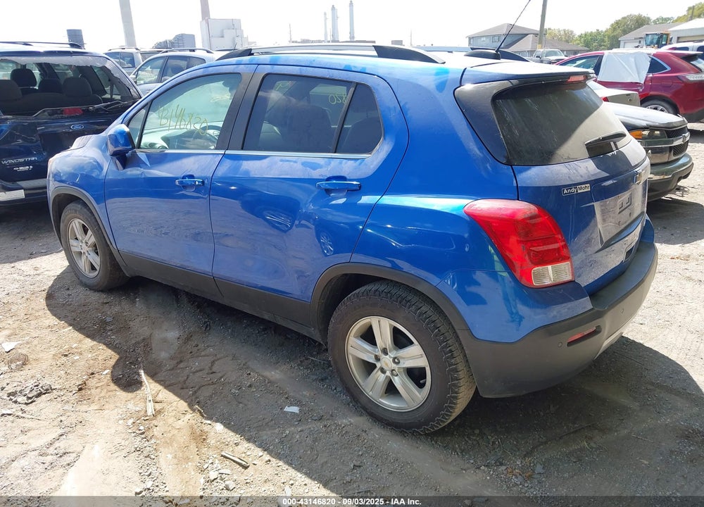 2016 CHEVROLET TRAX VIN: KL7CJLSB0GB759009