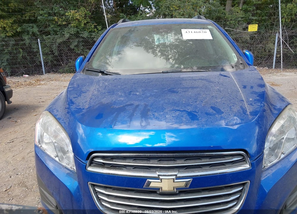 2016 CHEVROLET TRAX VIN: KL7CJLSB0GB759009
