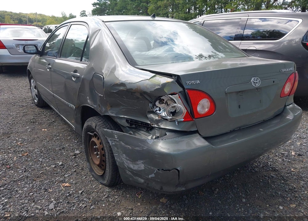 2004 TOYOTA COROLLA LE VIN: 2T1BR32EX4C298397