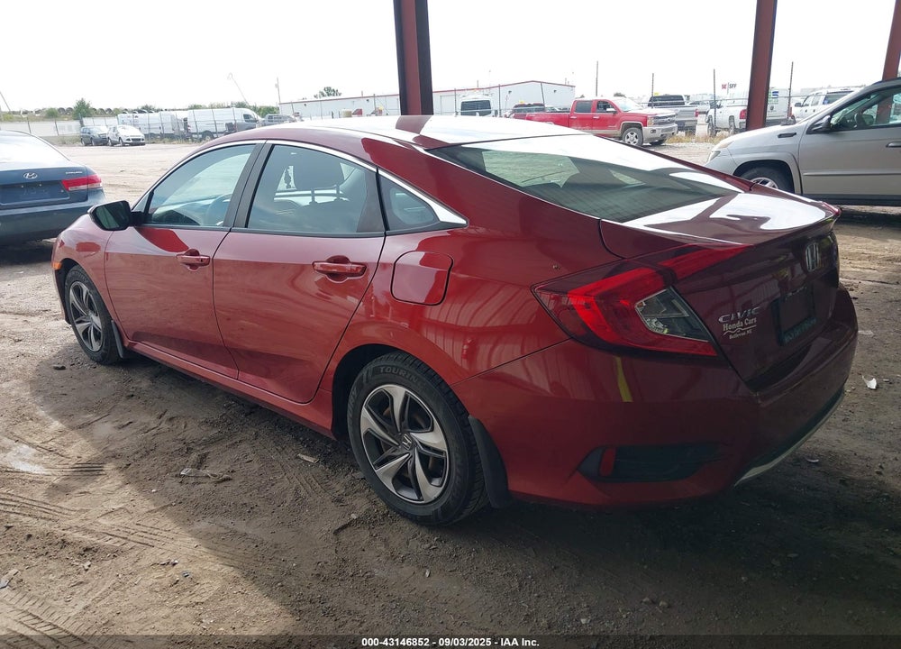 2019 HONDA CIVIC VIN: 19XFC2F67KE004677