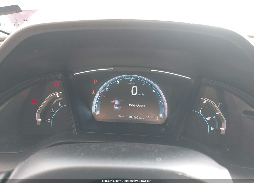 2019 HONDA CIVIC VIN: 19XFC2F67KE004677