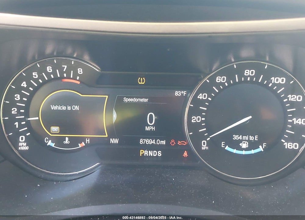2017 LINCOLN MKZ VIN: 3LN6L5A97HR654402