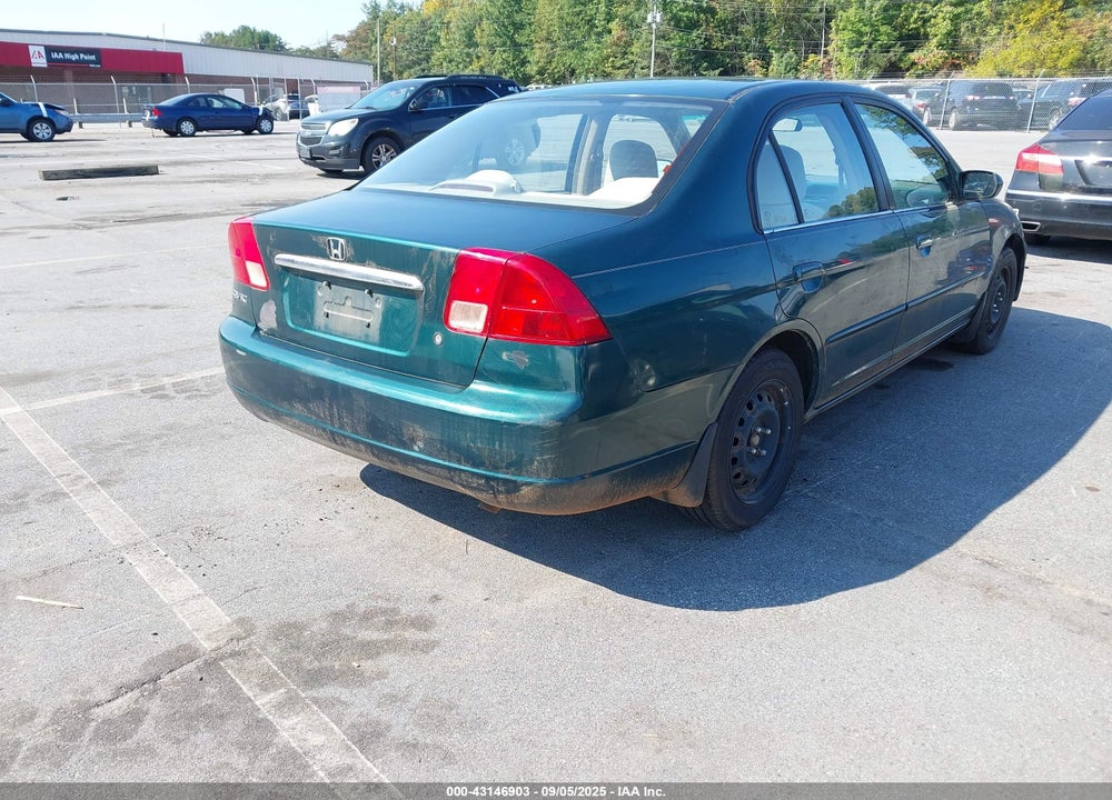 2002 HONDA CIVIC EX VIN: 1HGES26752L028962