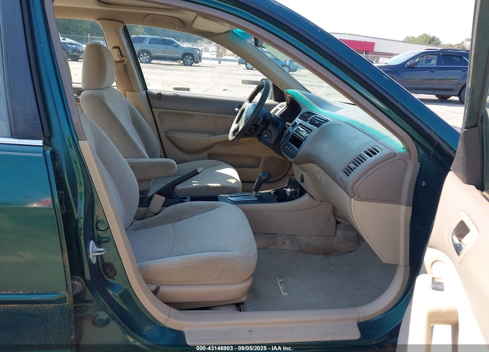 2002 HONDA CIVIC EX VIN: 1HGES26752L028962