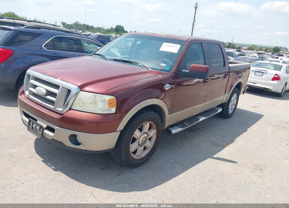 2007 FORD F-150 LARIAT/XLT VIN: 1FTPW12V17KC59638