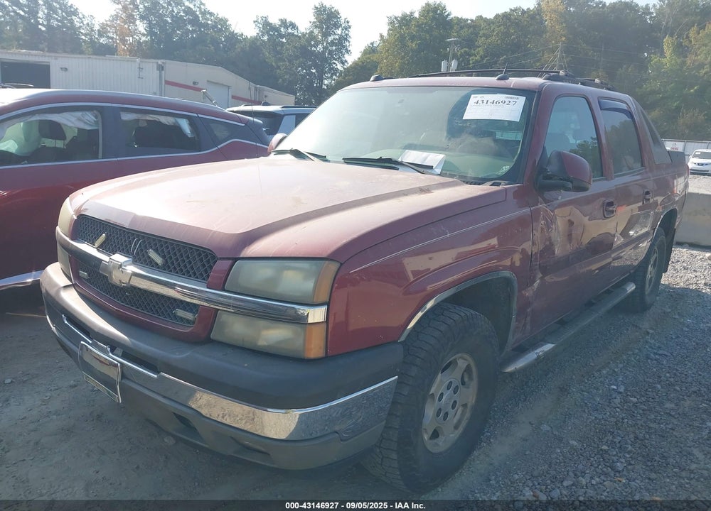 2005 CHEVROLET AVALANCHE 1500 LT VIN: 3GNEC12Z05G194909