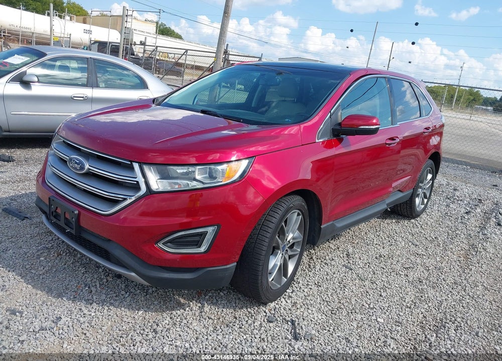 2015 FORD EDGE VIN: 2FMTK4K9XFBB66863