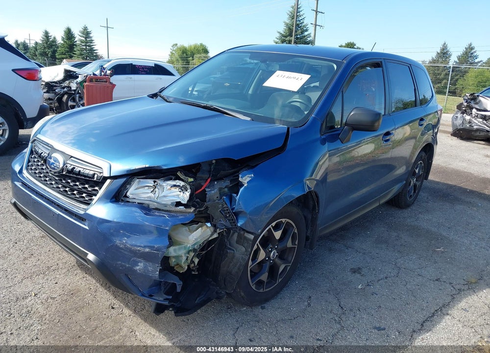 2014 SUBARU FORESTER VIN: JF2SJAAC9EH558640