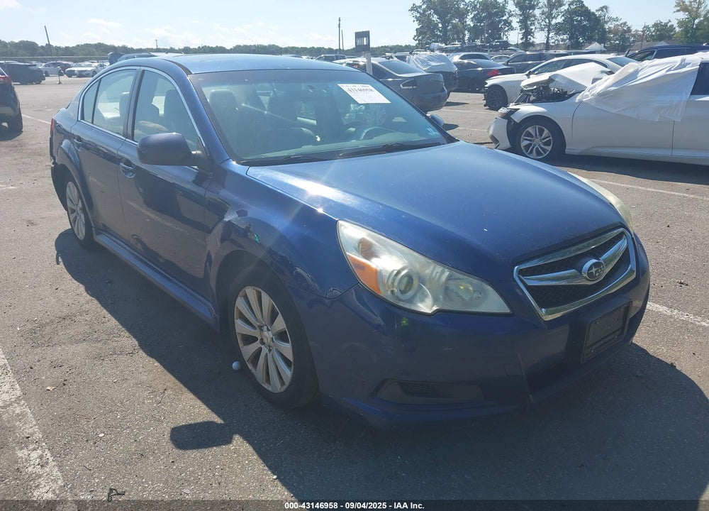 2011 SUBARU LEGACY 2.5I LIMITED VIN: 4S3BMBK62B3210515