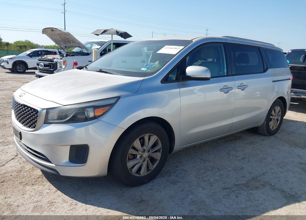 2015 KIA SEDONA VIN: KNDMB5C17F6030843