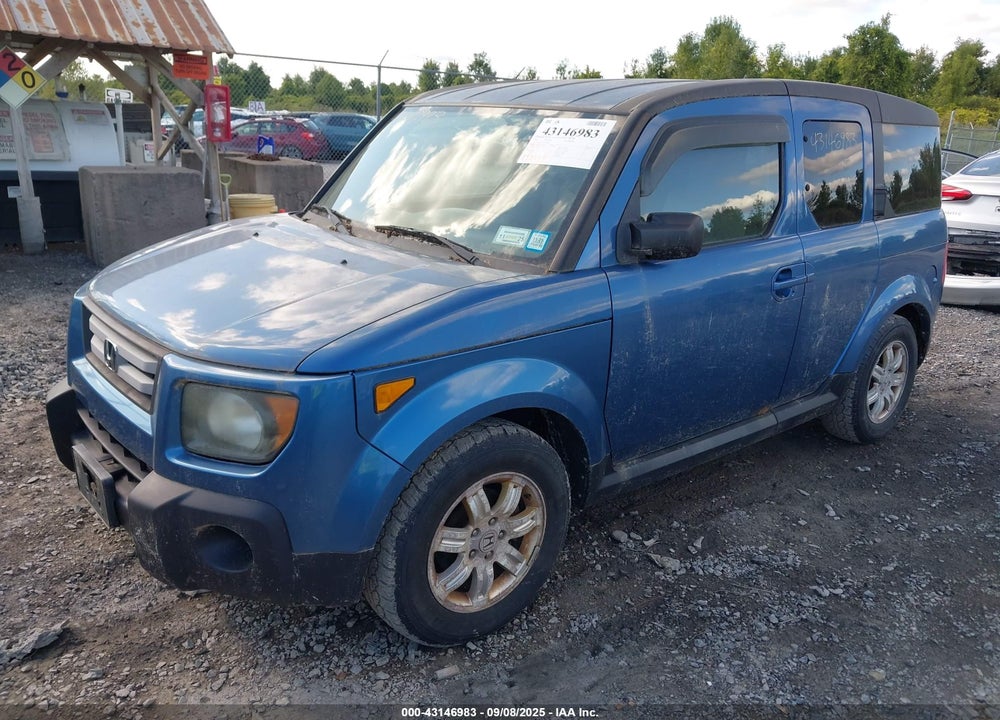 2007 HONDA ELEMENT EX VIN: 5J6YH28767L002895