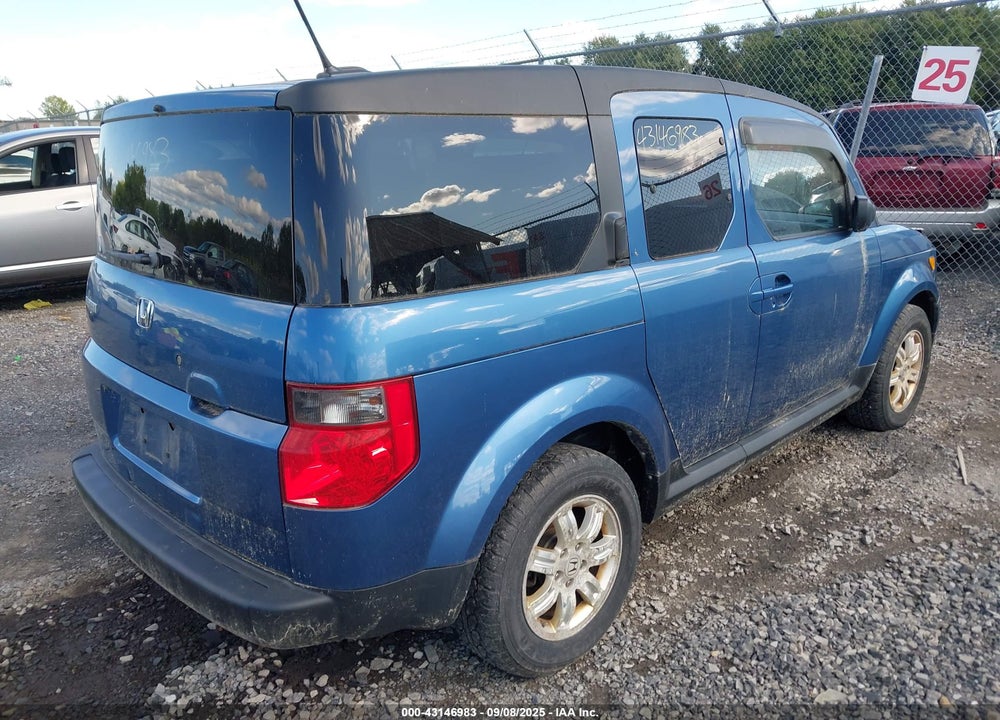 2007 HONDA ELEMENT EX VIN: 5J6YH28767L002895