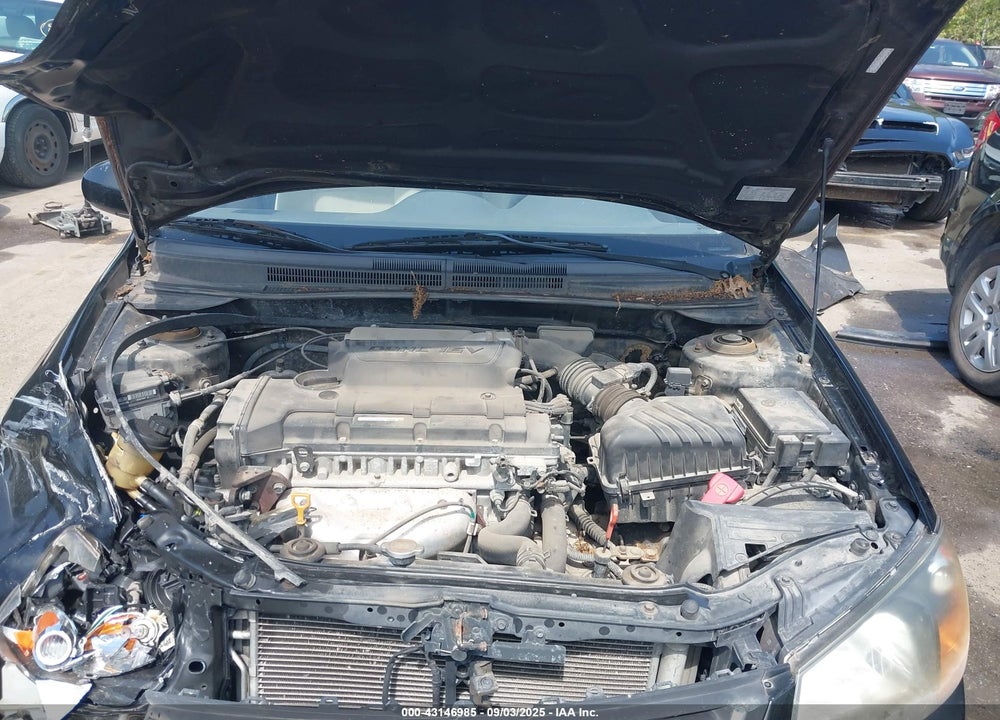 2009 KIA SPECTRA VIN: KNAFE221895630262