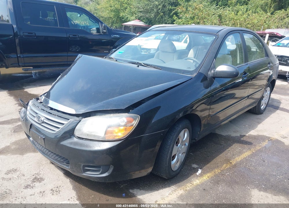 2009 KIA SPECTRA VIN: KNAFE221895630262