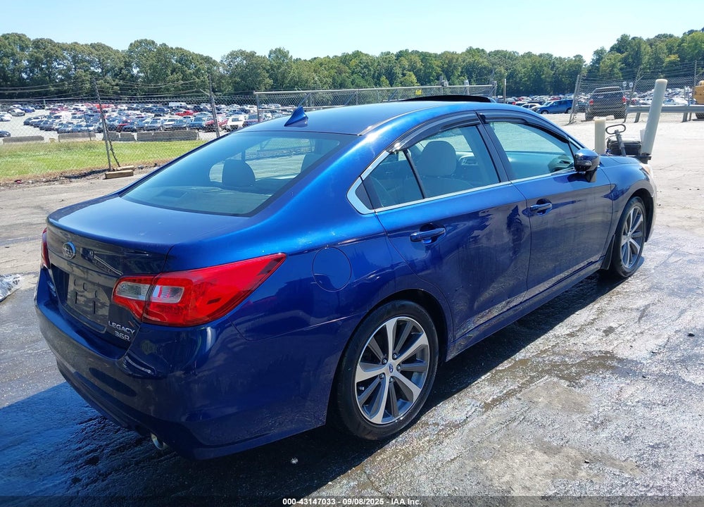 2017 SUBARU LEGACY 3.6R LIMITED VIN: 4S3BNEN62H3018238