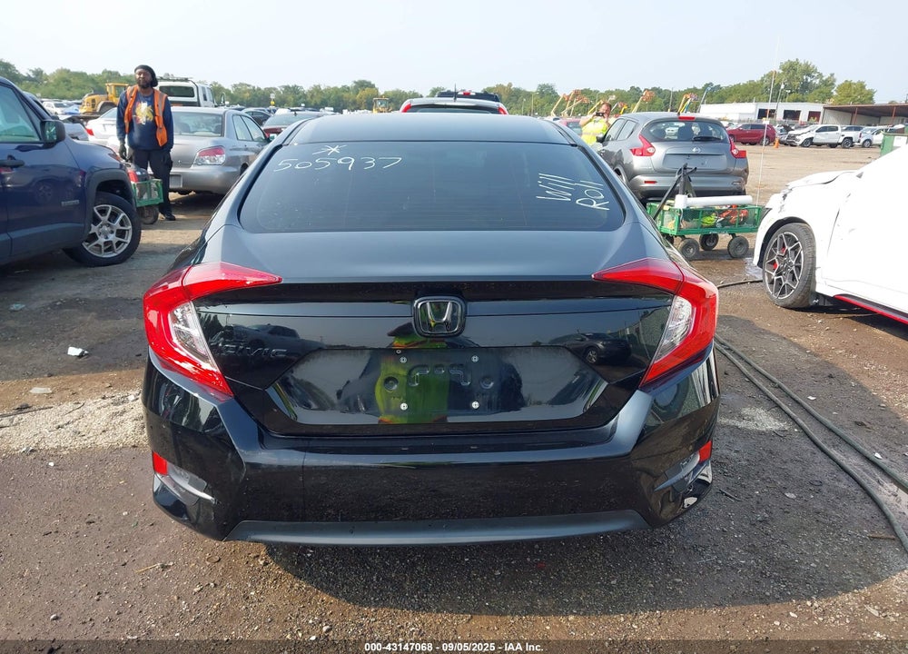 2018 HONDA CIVIC VIN: 2HGFC2F59JH505937