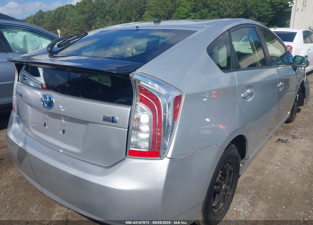 2012 TOYOTA PRIUS VIN: JTDKN3DU6C5490234