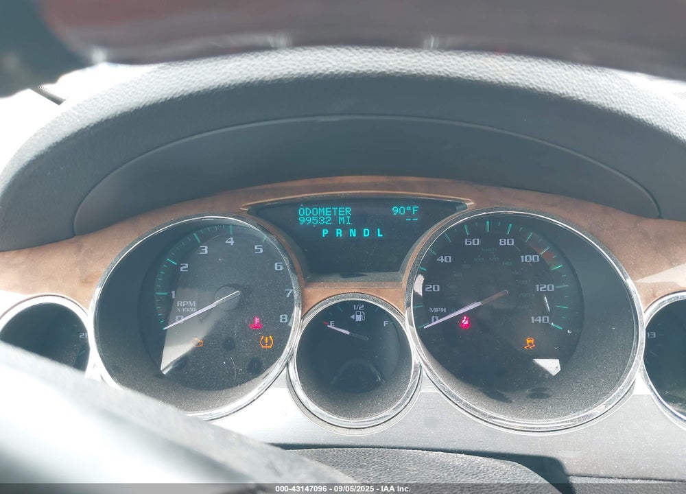 2012 BUICK ENCLAVE VIN: 5GAKRCED0CJ413810