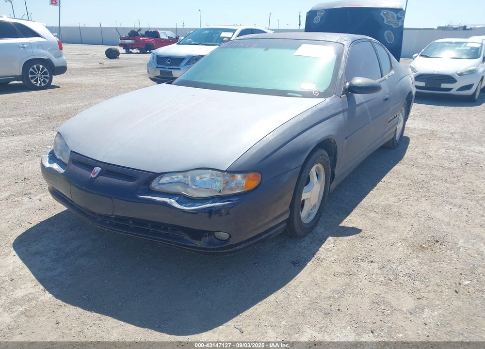 2001 CHEVROLET MONTE CARLO SS VIN: 2G1WX15K519149350