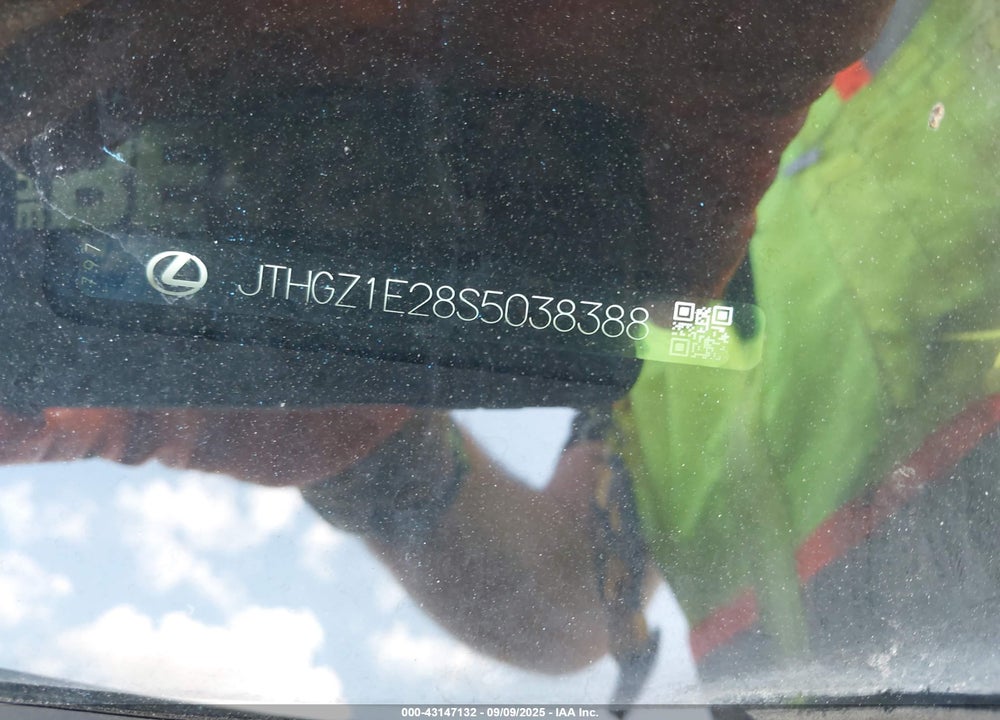 2025 LEXUS IS 350 VIN: JTHGZ1E28S5038388