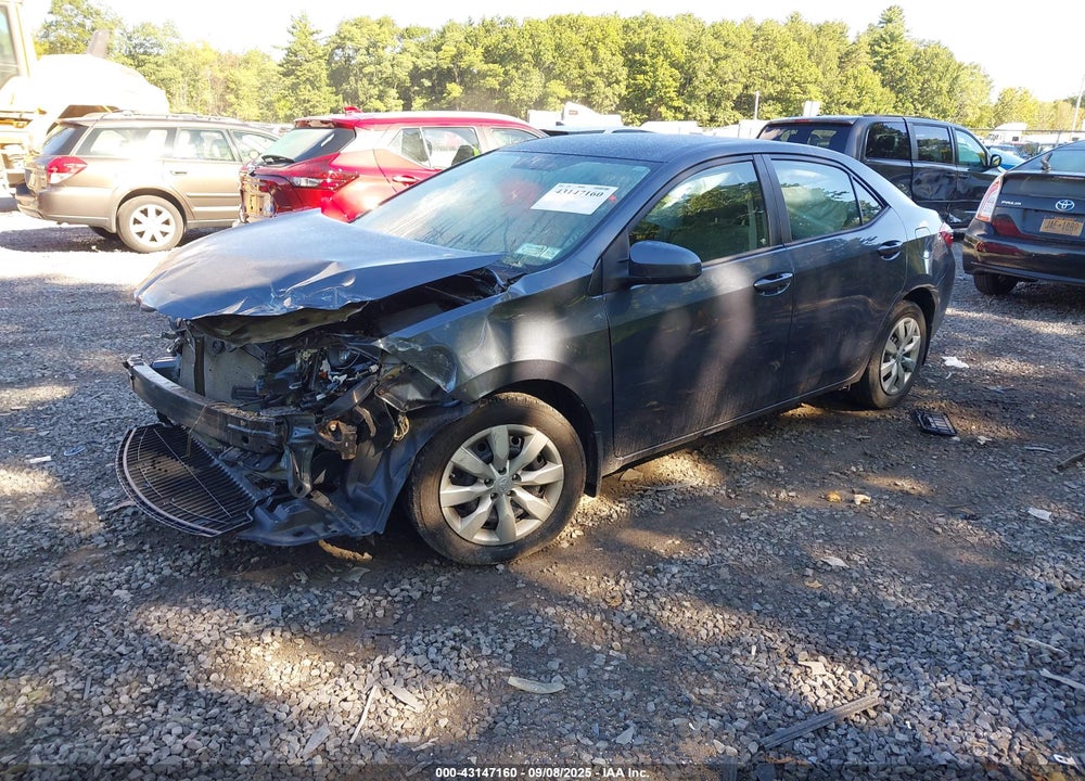 2016 TOYOTA COROLLA VIN: 2T1BURHE1GC715306