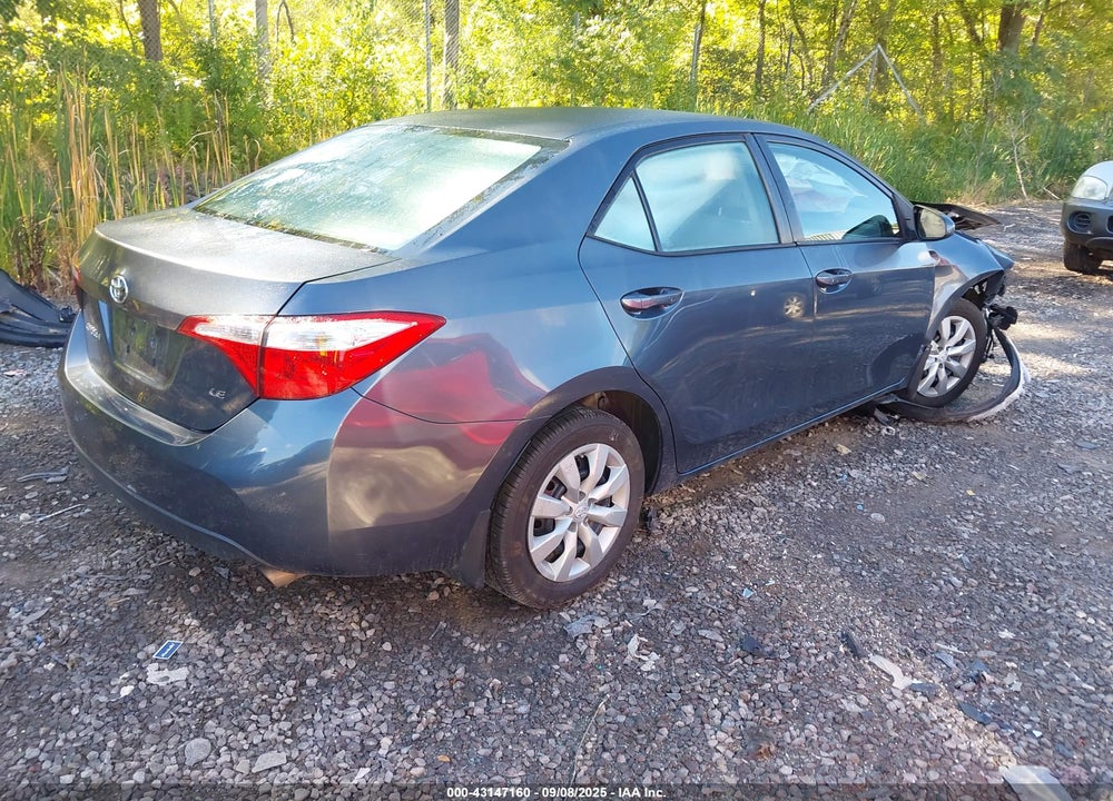 2016 TOYOTA COROLLA VIN: 2T1BURHE1GC715306