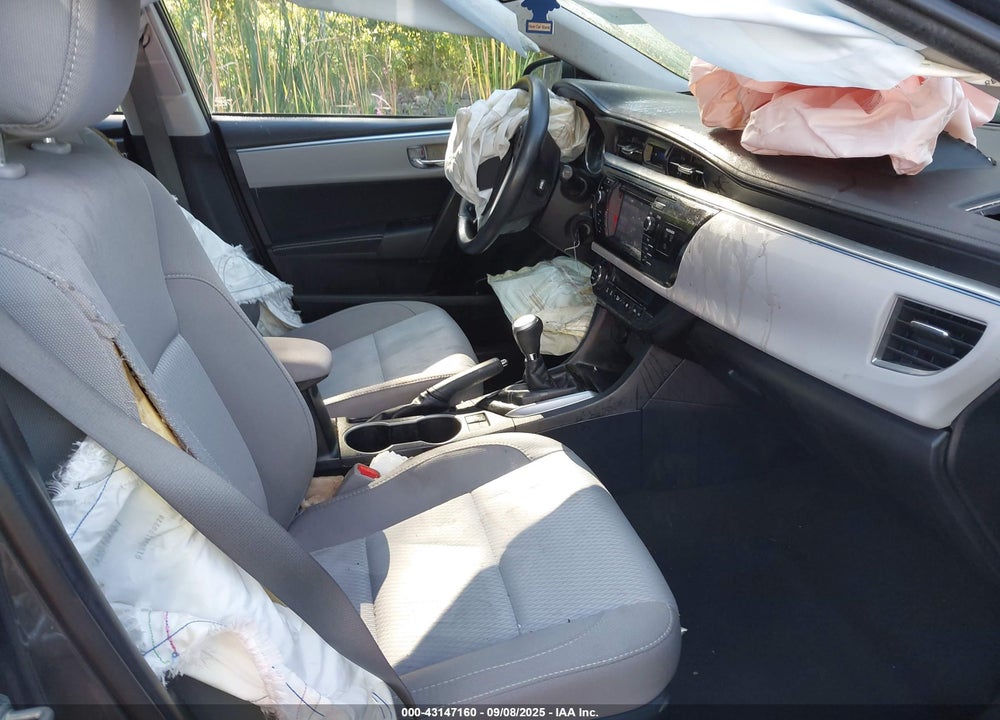 2016 TOYOTA COROLLA VIN: 2T1BURHE1GC715306