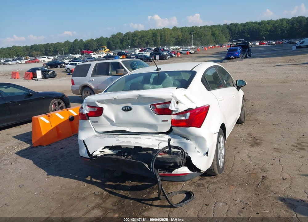 2017 KIA RIO VIN: KNADM4A37H6105291