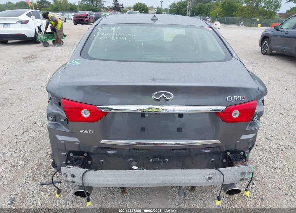 2014 INFINITI Q50 VIN: JN1BV7AR3EM699627
