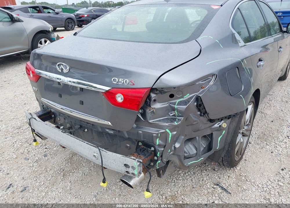 2014 INFINITI Q50 VIN: JN1BV7AR3EM699627