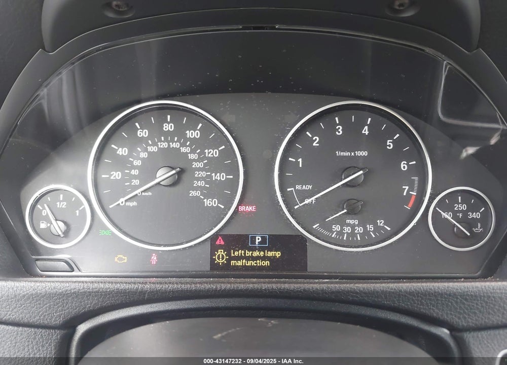2015 BMW 328I VIN: WBA3A5C59FF607208