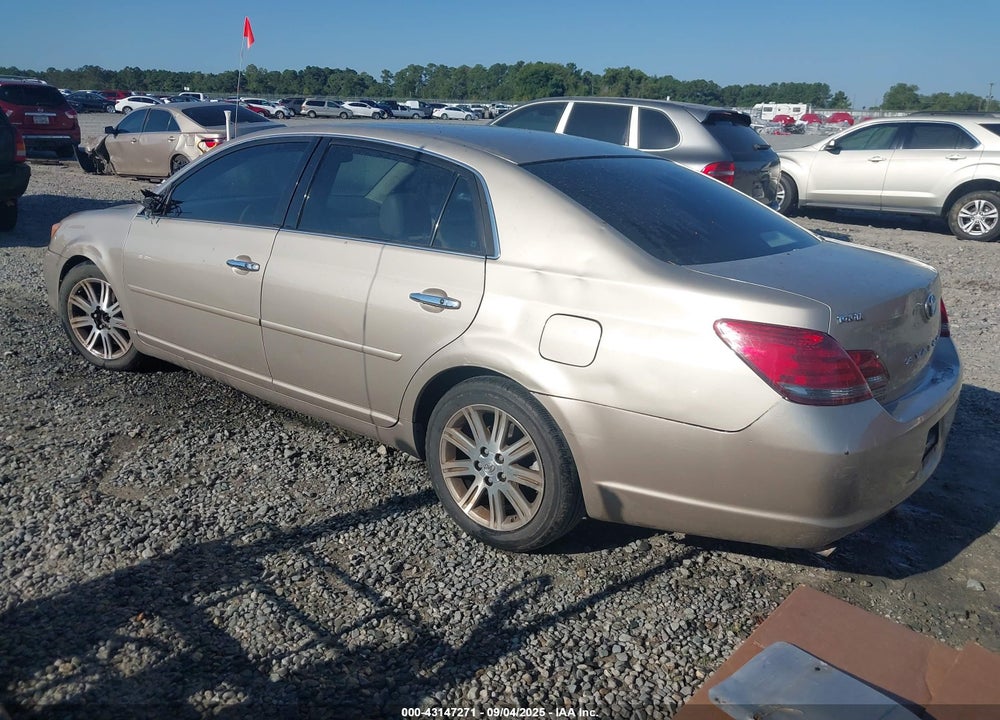 2008 TOYOTA AVALON LIMITED VIN: 4T1BK36B68U254132