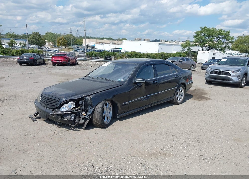 2001 MERCEDES-BENZ S 600 VIN: WDBNG78J51A211356