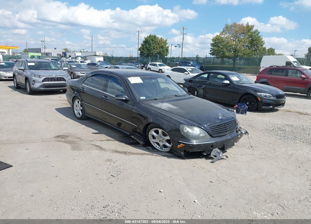 2001 MERCEDES-BENZ S 600 VIN: WDBNG78J51A211356