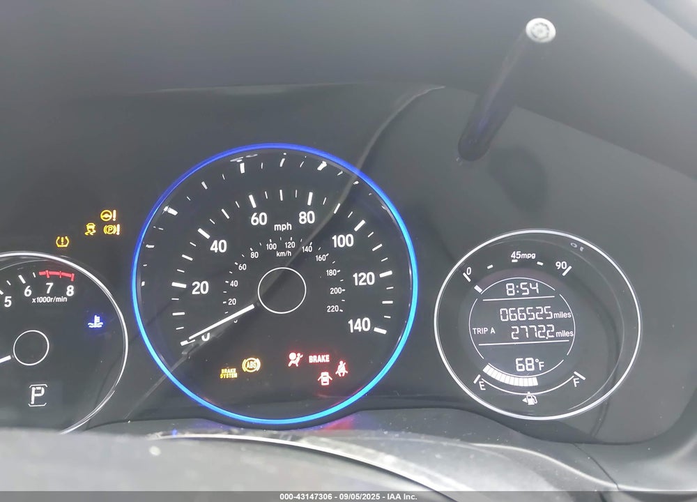 2018 HONDA HR-V VIN: 3CZRU6H54JM730517