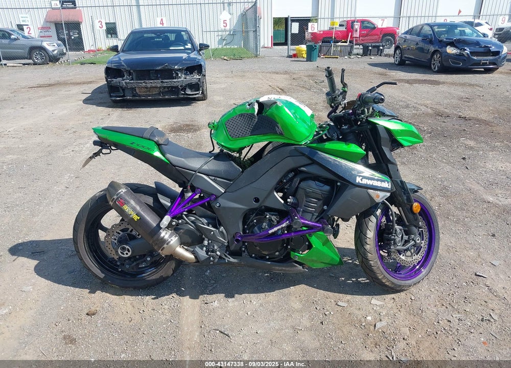 2013 KAWASAKI ZR1000 D VIN: JKAZRCD17DA036604