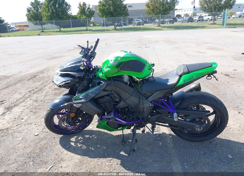 2013 KAWASAKI ZR1000 D VIN: JKAZRCD17DA036604