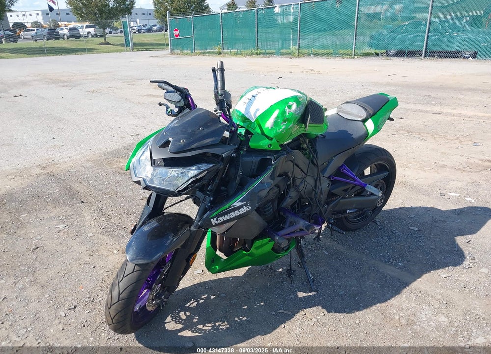 2013 KAWASAKI ZR1000 D VIN: JKAZRCD17DA036604