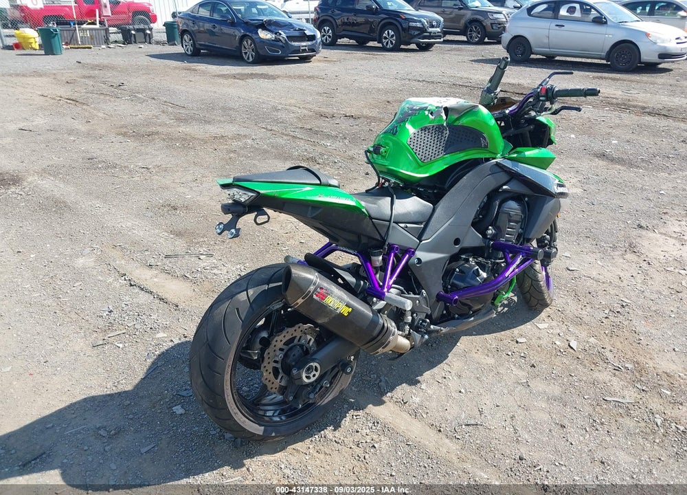 2013 KAWASAKI ZR1000 D VIN: JKAZRCD17DA036604